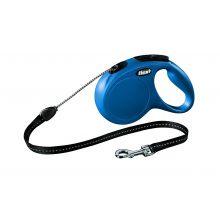 Flexi Classic Cord Blue 5m med - Ormskirk Pets