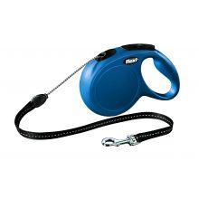 Flexi Classic Cord Blue 8m med - Ormskirk Pets