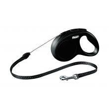 Flexi Classic Cord Black 5m Small - Ormskirk Pets