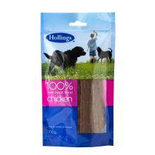 Hollings Real Meat Treat Chicken 100g - Ormskirk Pets