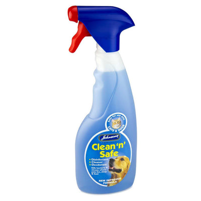 Johnson's Clean 'N' Safe Dog & Cat Disinfectant, 500ml - Ormskirk Pets