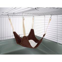 Little Friends Plain Hammock Chocolate 50X50cm