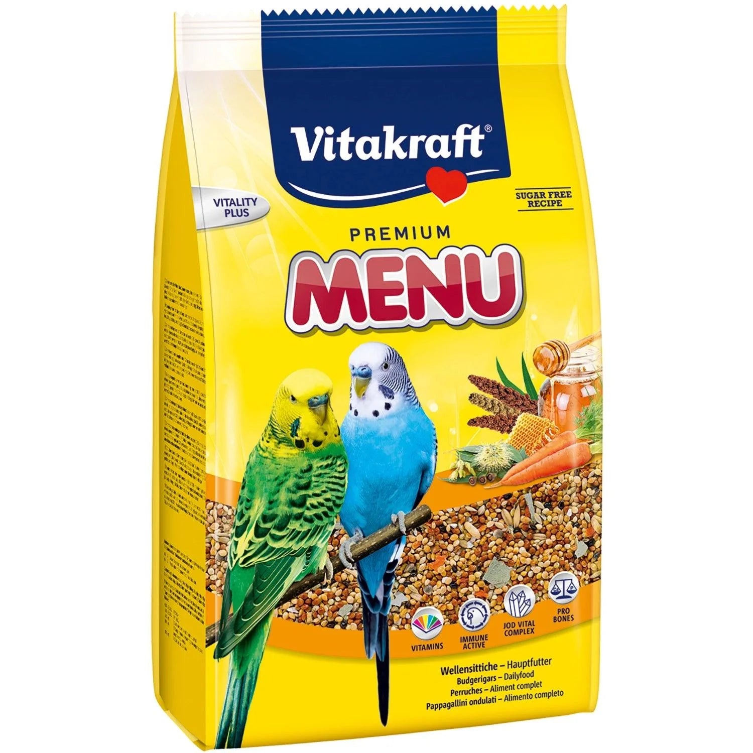 Vitakraft Budgie Menu, 500G - Ormskirk Pets