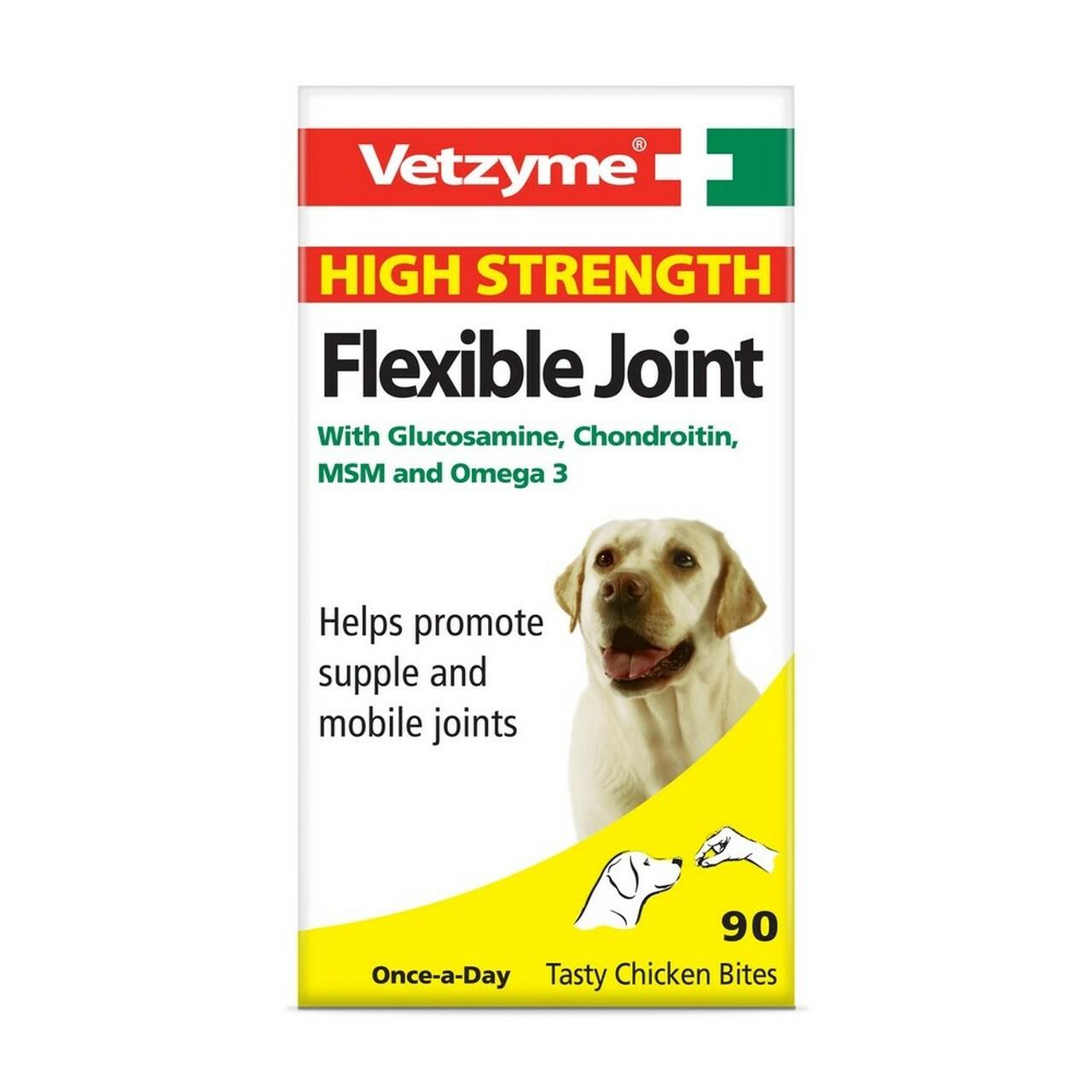 Vetzyme High Strength Flexible Joint Tablets 90s - Ormskirk Pets