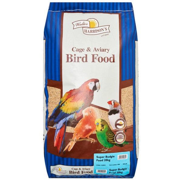 Harrisons Budgie Mixture Super 20kg - Ormskirk Pets