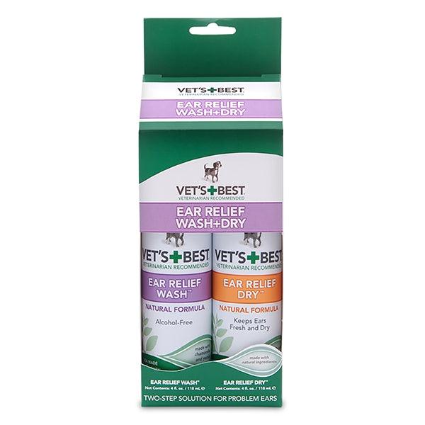 Rosewood Ear Wash & Dry Kit 2pc - Ormskirk Pets