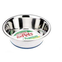 Classic Non Slip Steel Dish 2500ml - Ormskirk Pets