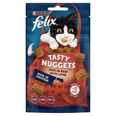 Felix Tasty Nuggets Beef & Lamb 50g