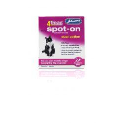 Johnson's 4Fleas Spot On Cat 2 Treatment - Ormskirk Pets