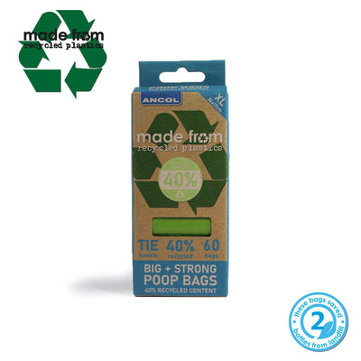 Ancol Made From Poop Bag 4 x Refill pack