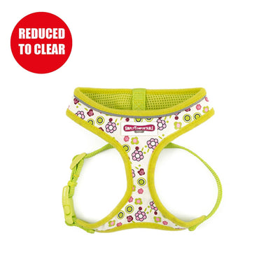 Ancol Lime Flowers Dog Harness S 34-45cm - Ormskirk Pets