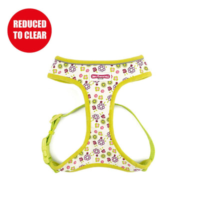 Ancol Lime Flowers Dog Harness M 44-57cm - Ormskirk Pets