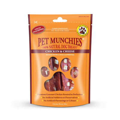 Pet Munchies Chicken & Cheese 100g - Ormskirk Pets