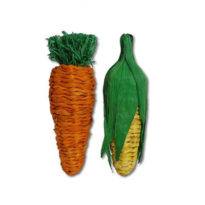 Rosewood Jumbo Play Veg Carrot & Corn - Ormskirk Pets