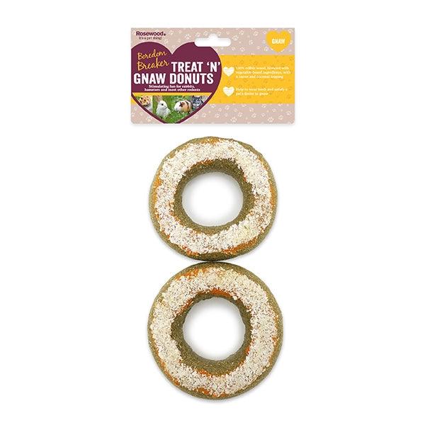 Rosewood Treat 'n' Gnaw Donuts (2pc) - Ormskirk Pets