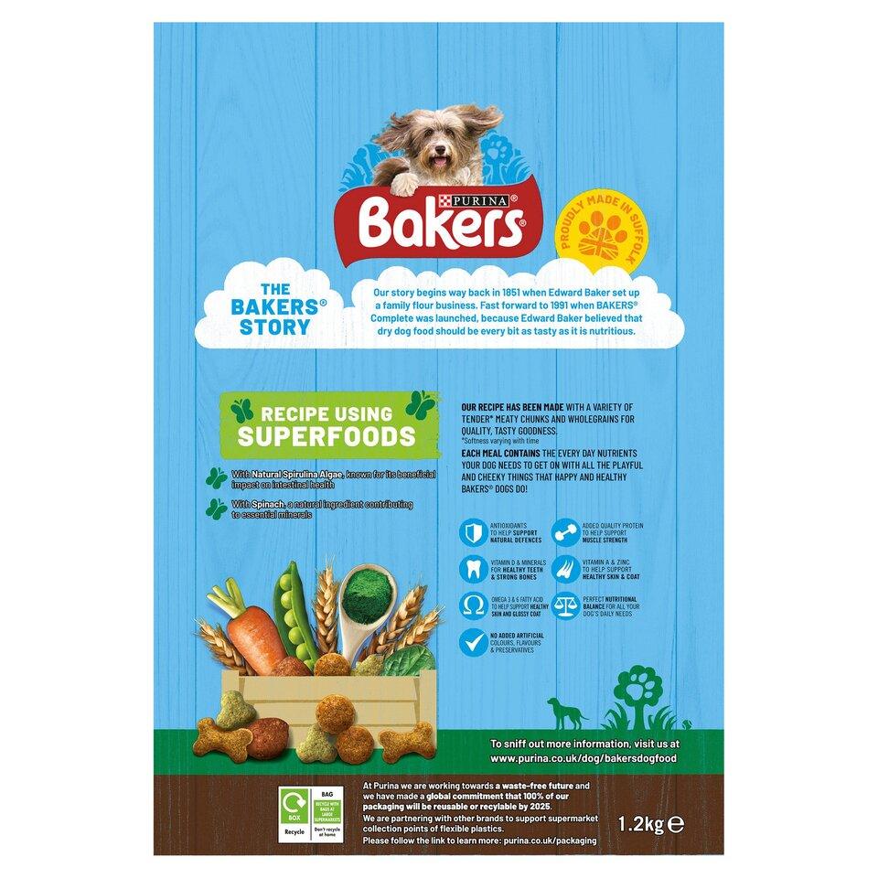 Bakers Adult Beef & Vegetables 1.2kg