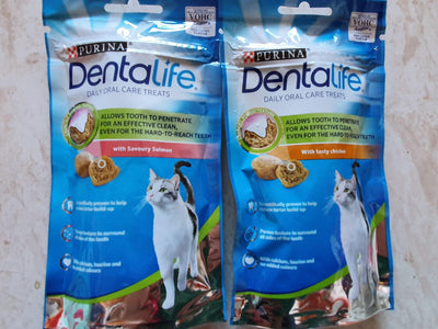 Dentalife Cat Bundle Salmon and Chicken 40g each