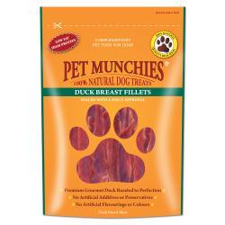 Pet Munchies Duck Breast Fillets 80g - Ormskirk Pets