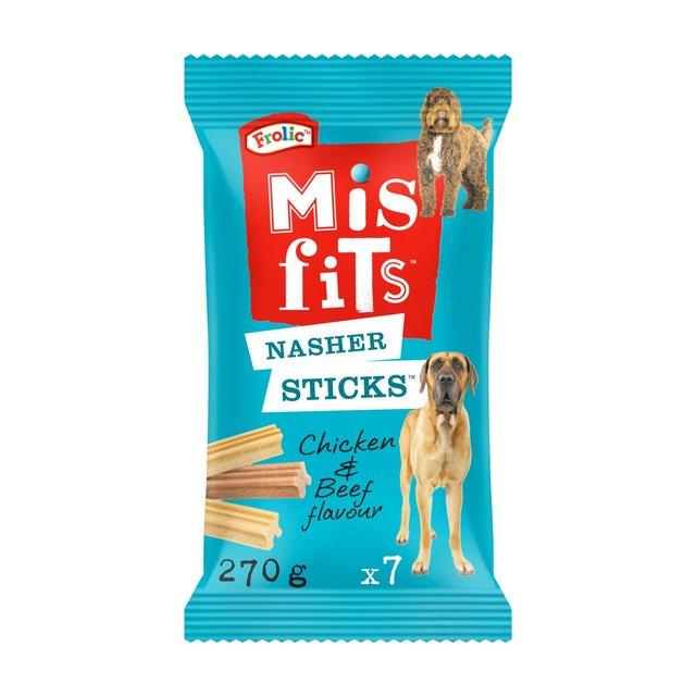 Misfits Nasher Sticks Large Dog 270g - Ormskirk Pets