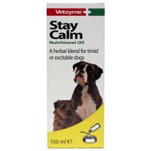 Vetzyme Stay Calm Oil 150ml - Ormskirk Pets