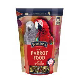 Bucktons Parrot Food With Spirulina 1.5kg - Ormskirk Pets