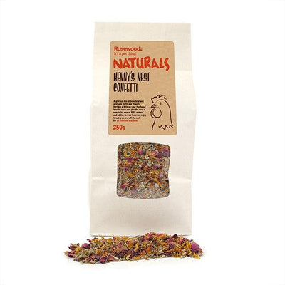 Rosewood Henny's Nest Confetti 250g - Ormskirk Pets