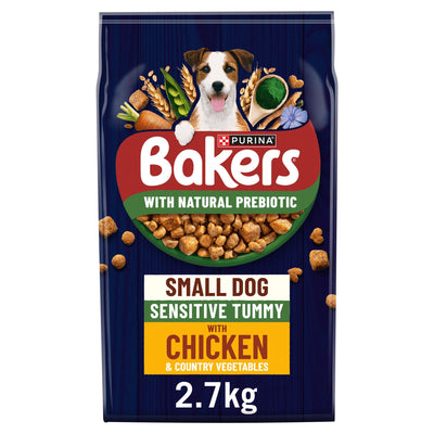 Bakers Small Dog Food Sensitive Tummy 2.7KG