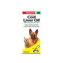 Vetzyme Cod Liver Oil 150ml - Ormskirk Pets