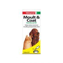 Vetzyme Moult & Coat Oil 150ml - Ormskirk Pets