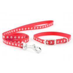 Ancol Nylon Puppy Set Red 20-30cm - Ormskirk Pets