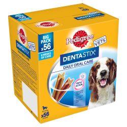 Pedigree Dentastix Daily Adult Medium Dog Treats 56 Dental Chews 56stk - Ormskirk Pets