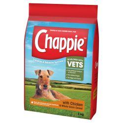 CHAPPIE Dog Complete Dry with Chicken and Wholegrain Cereal 3kg 3kg - Ormskirk Pets