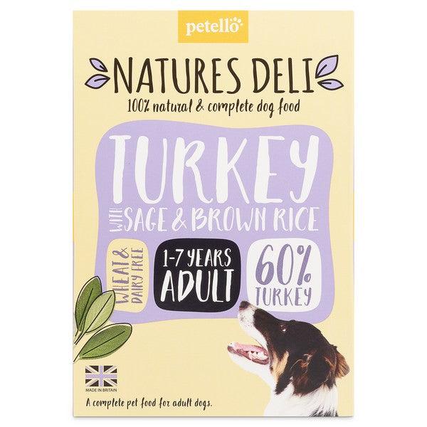 Natures Deli Turkey 400g tray Case of 7 - Ormskirk Pets