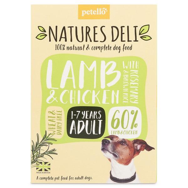 Natures Deli Lamb & Chicken 400g tray Case of 7 - Ormskirk Pets