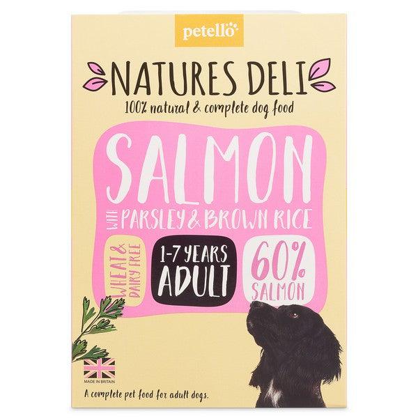 Natures Deli Salmon 400g tray Case of 7 - Ormskirk Pets