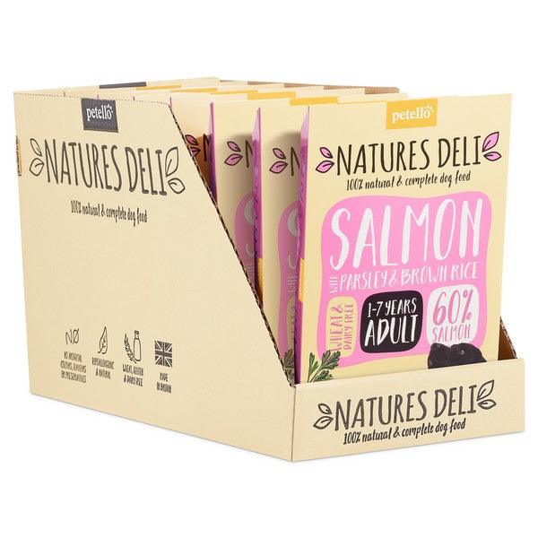 Natures Deli Salmon 400g tray Case of 7 - Ormskirk Pets