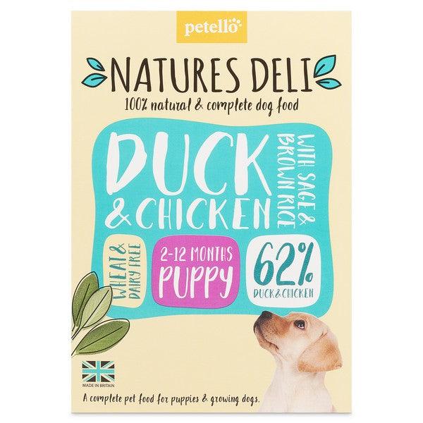 Natures Deli Puppy (Ckn & Duck) 400g tray Case of 7 - Ormskirk Pets