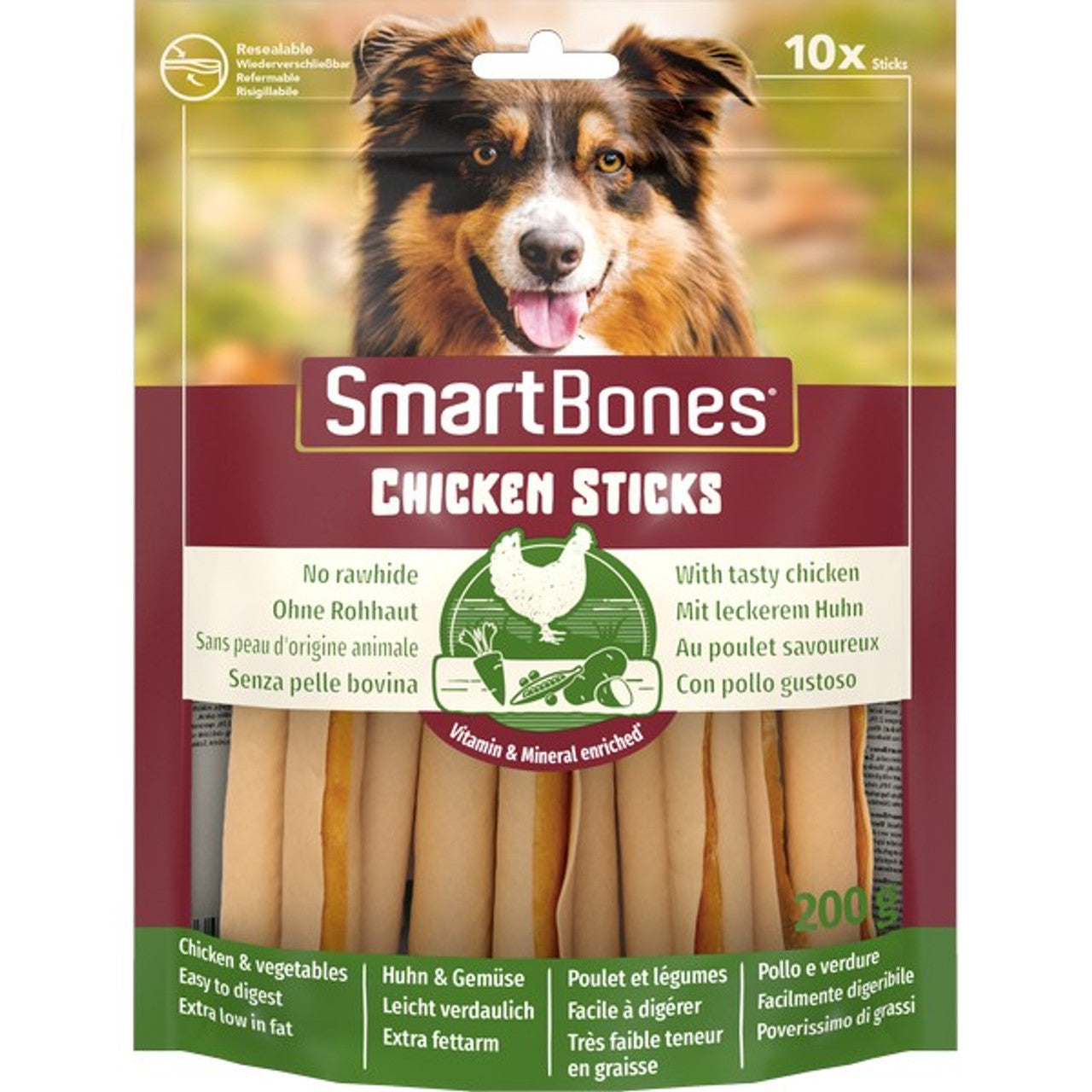 SmartBones Smartsticks Chicken 10pk