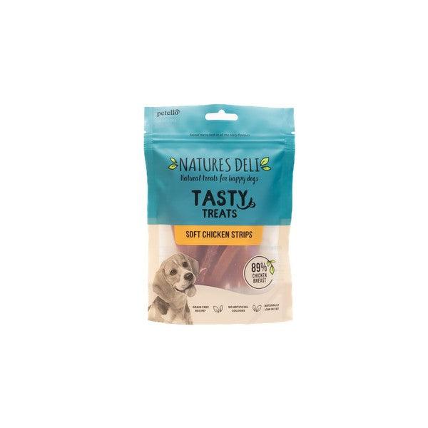 Natures Deli Soft Chicken Strips 100g Case of 10 - Ormskirk Pets