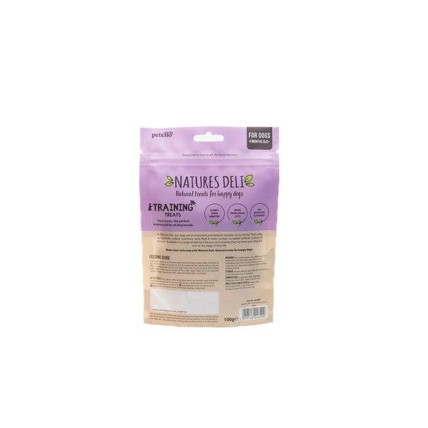 Natures Deli Duck Training Bites 100g Case of 10 - Ormskirk Pets