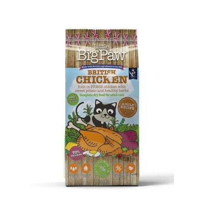 Little Big Paw British Chicken Complete Adult Cat 1.5kg - Ormskirk Pets