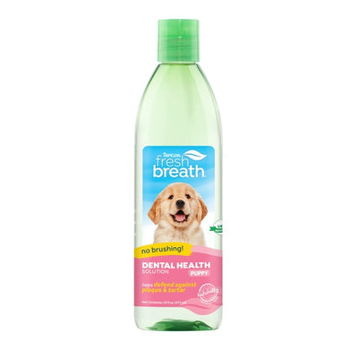 TropiClean Oral Care Dental Health Solution for Puppies 473ml