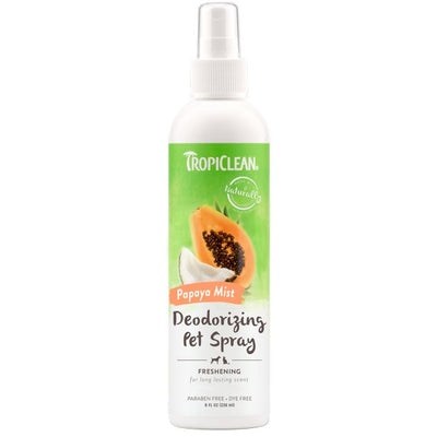 TropiClean Papaya Mist Deodorant Spray 236ml