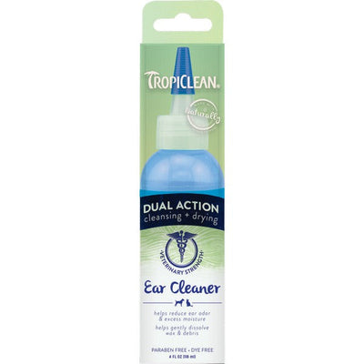 TropiClean Dual Action Ear Cleaner 118ml