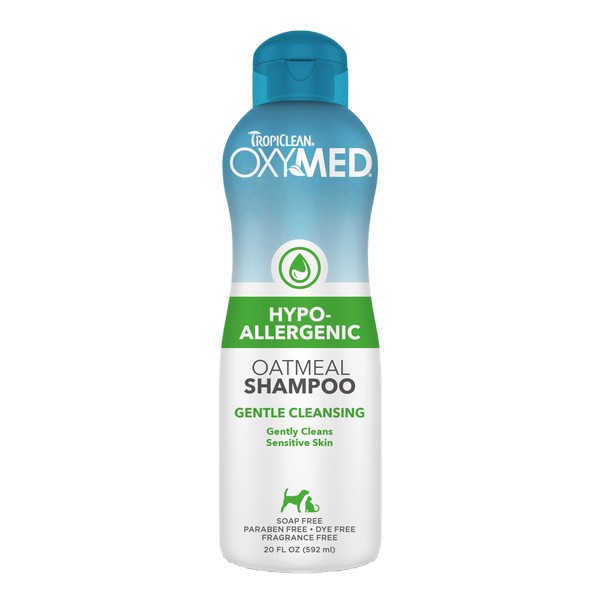 TropiClean Oxy-Med Hypoallergenic Shampoo 592ml