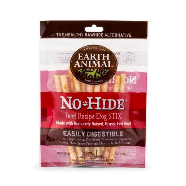 Earth Animal No Hide Beef Dog Stix 10pk 45g - Ormskirk Pets