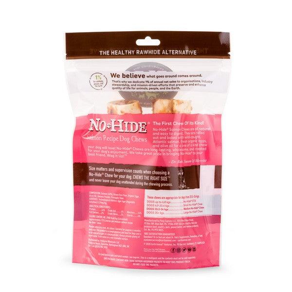 Earth Animal No Hide Salmon Medium Chews 2pk 120g - Ormskirk Pets