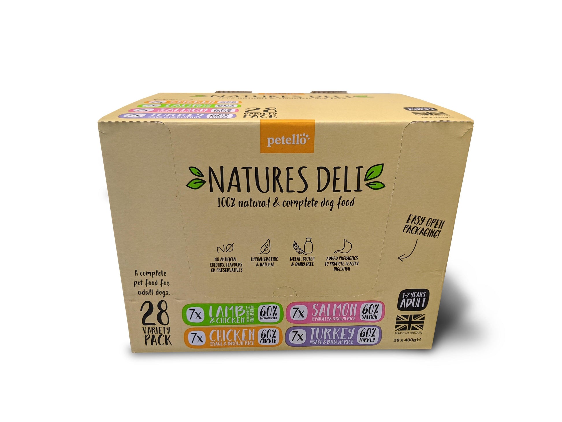 Natures Deli Variety Pack 28 x 400g - Ormskirk Pets