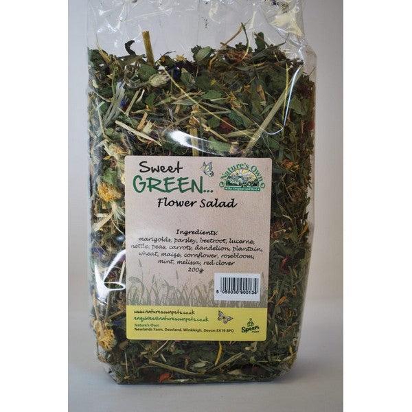 Sweet Green Flower Salad 100g - Ormskirk Pets