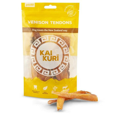 Kai Kuri Air-Dried Venison Tendons Dog Treat 120g Case of 8 - Ormskirk Pets